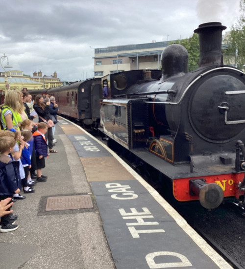 Steam train Reception